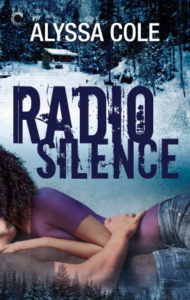 Image of Radio Silence by Alyssa Cole: A black woman and a white man on the cover embracing