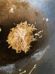 Preserved radish with dried shrimps